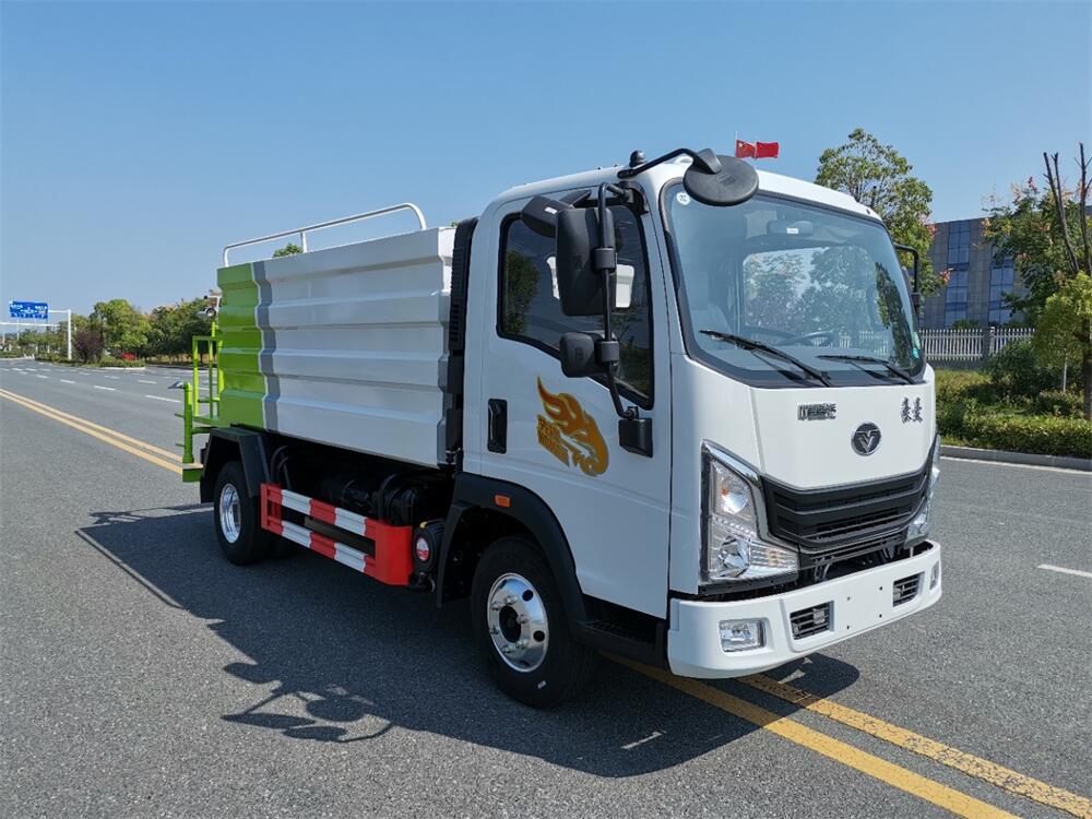 5-7噸灑水車(chē)-重汽豪曼藍(lán)牌國(guó)六5-7立方灑水車(chē)廠家價(jià)格